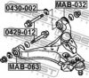 MITSUBISHI 4013A082 Camber Correction Screw